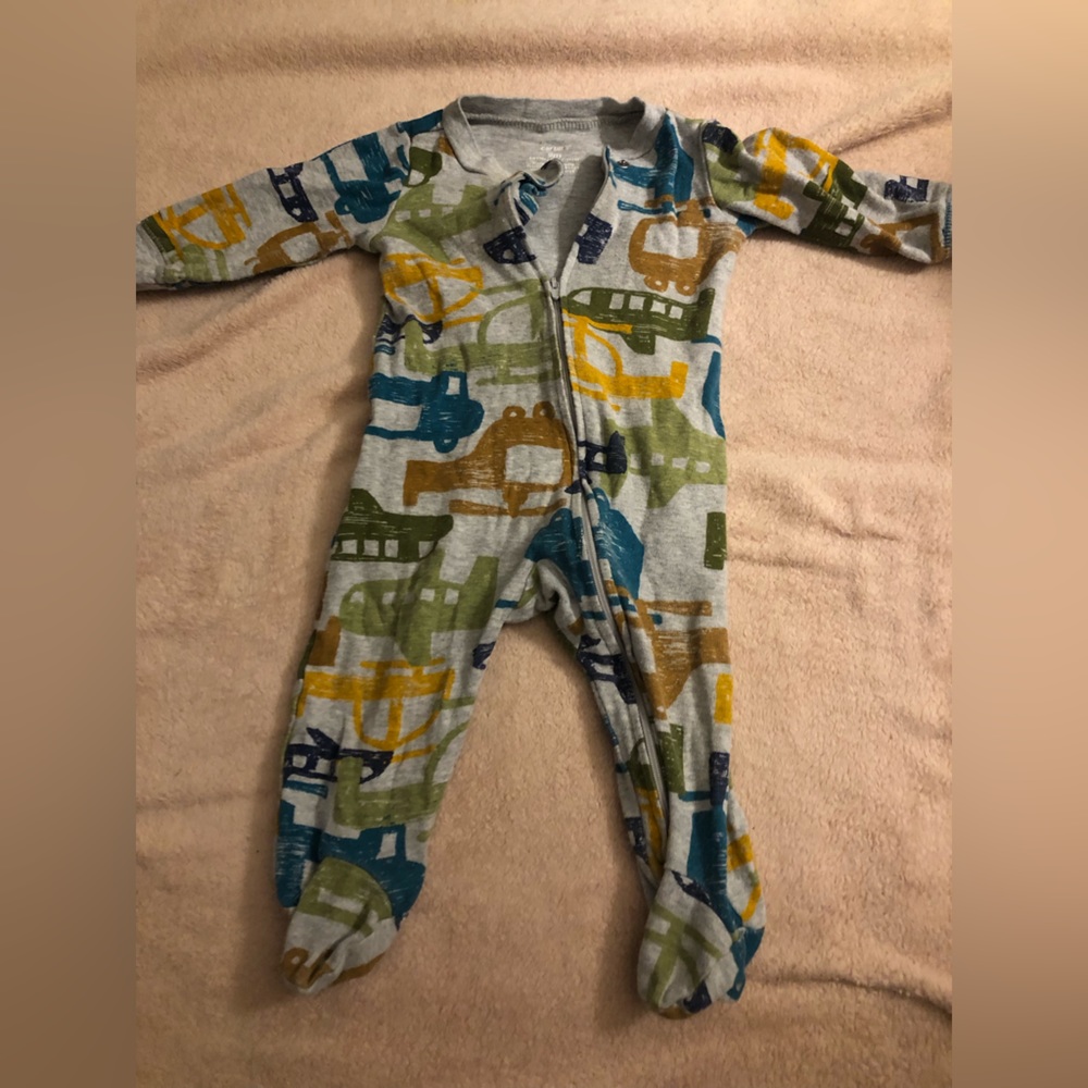 Carter’s 9 month pjs with zipper; smoke and pet free home, gently loved